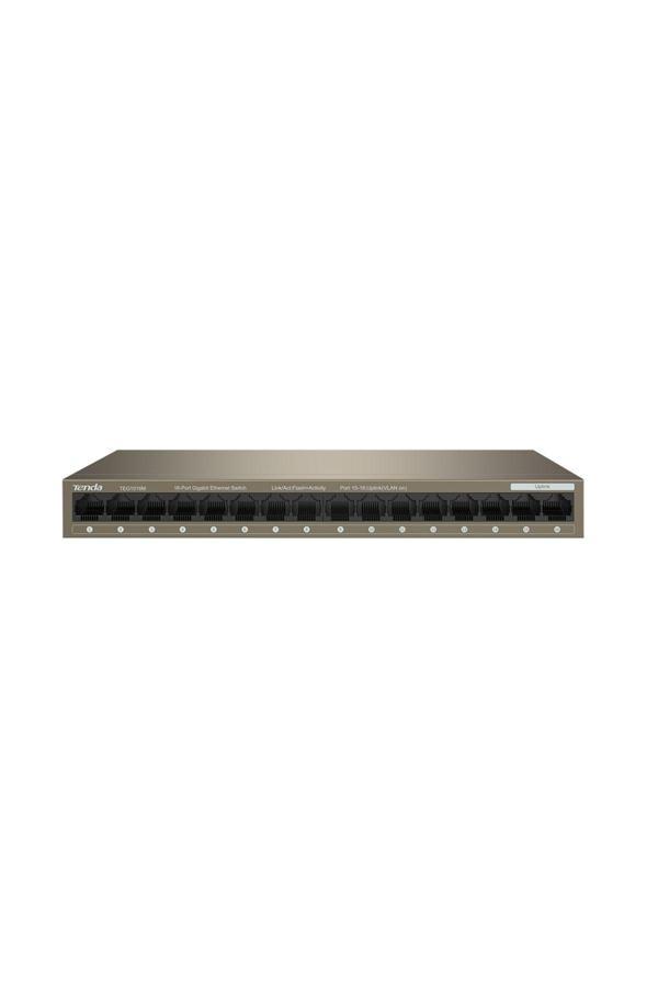 Teg1016M 16 Port 10-100-1000 Mbps Switch Hub Metal Kasa - Image 1