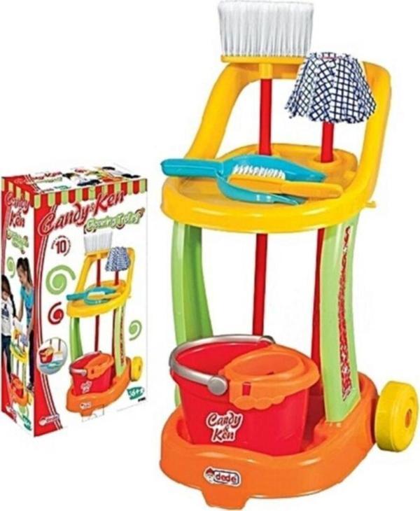Dede Oyuncak Candy Temizlik Arabası 01965 - Image 1