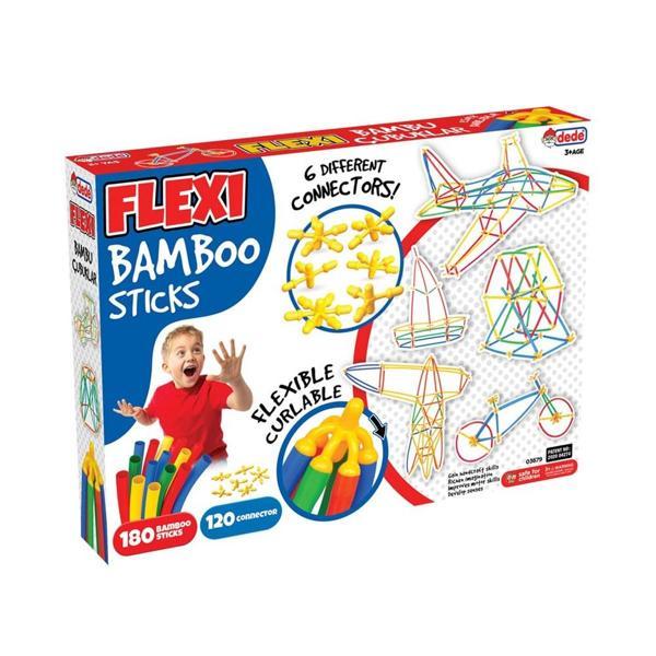 Dede Oyuncak Flexi Bambu Çubuklar 300 Parça 03679 - Image 1