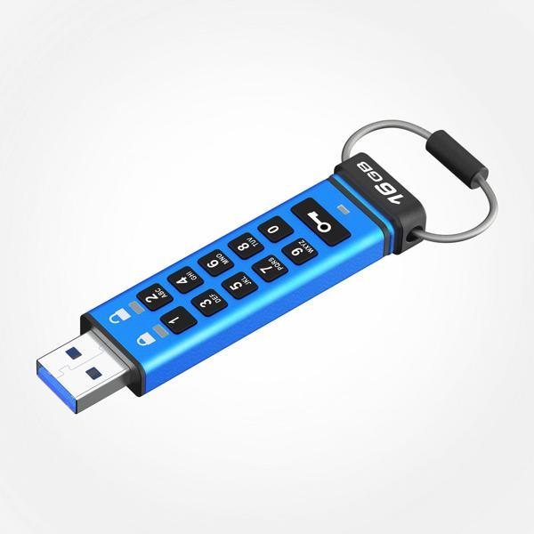 İkkp200-16Gb 16Gb İronkey Keypad 200, Fips 140-3 Lvl 3 (Pending) Flash Bellek - Image 1