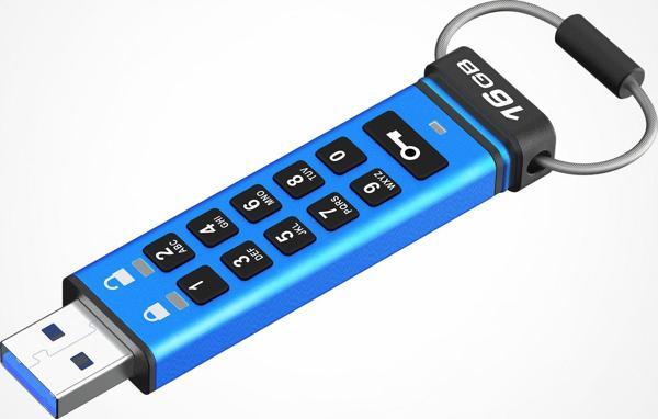 İkkp200-16Gb 16Gb İronkey Keypad 200, Fips 140-3 Lvl 3 (Pending) Flash Bellek - Image 1