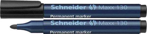 Schneider 130 Permanent Markör Kalem Siyah 10 Lu 113001 (1 Paket 10 Adet) - Image 1