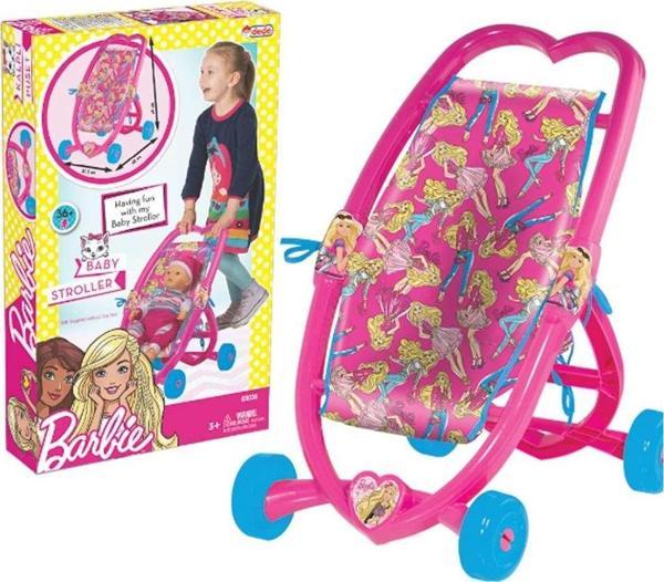 Dede Oyuncak Barbie Kalpli Puset Set 03036 - Image 1