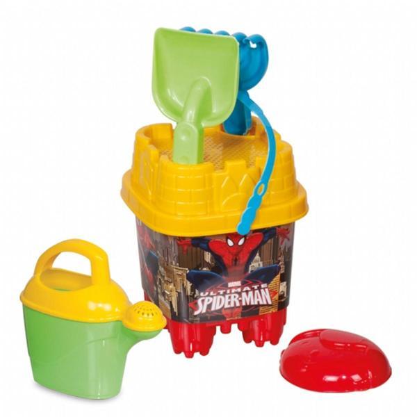 Dede Oyuncak Spiderman Küçük Kale Kova Plaj Seti 01570 - Image 1