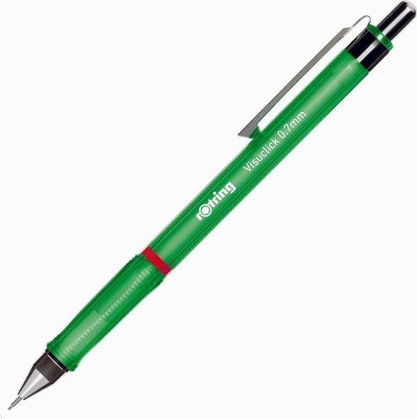 Rotring Versatil Kalem (Mekanik Kurşun Kalem) Visuclick Opak Yeşil 0,7 Mm 2088551 (12 Li Paket) - Image 1