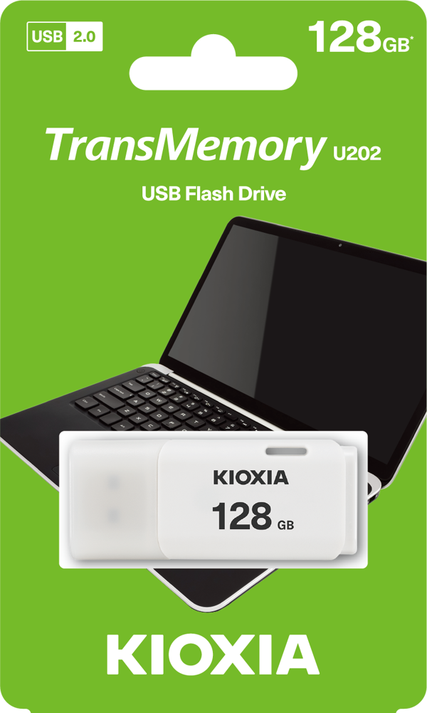 128Gb U202 Beyaz Usb 2.0 Bellek Usb Flash Disk - Image 1