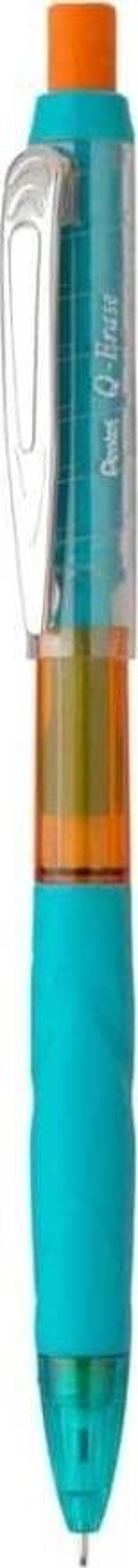 Pentel Versatil Kalem (Mekanik Kurşun Kalem) Metal Klipsli Büyük Boy Silgili Q-Erase 0.7 Mm Yeşil y-qe427-d - Image 1