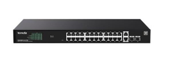 Tenda Teg2228P-24-410W 24 Port 10-100-1000 + 2 Port Sfp + 2 Port Uplink Cloud Yönetilebilir Switch - Image 1