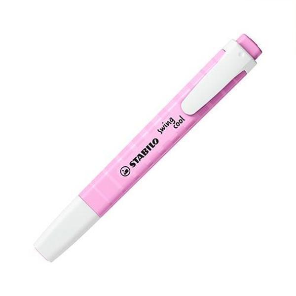 Stabilo Fosforlu Kalem (İşaret Kalemi) Swing Cool 1-4 Mm Kesik Uç Pastel Buzlu Fuşya 275/158-8 (10 Lu Paket) - Image 1