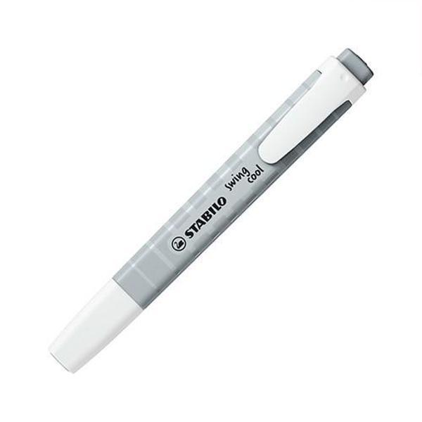 Stabilo Fosforlu Kalem (İşaret Kalemi) Swing Cool 1-4 Mm Kesik Uç Pastel Buzlu Tozlu Gri 275/194-8 (10 Lu Paket) - Image 1