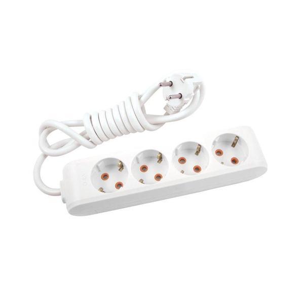 Multı-Let 4 Lü Topraklı 5 Metre Kablolu Priz 90113405 - Image 1
