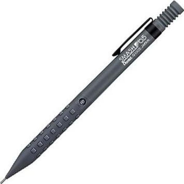 Pentel Mat Gri Gövde Teknik Çizim ve Yazı İçin Versatil Kalem 0.5 Mm Q1005-N - Image 1