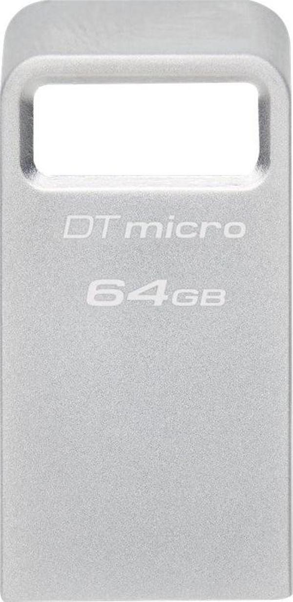 Dtmc3G2-64Gb Datatraveler Micro 200Mb-S Metal Usb 3.2 Gen 1 Flash Bellek - Image 1