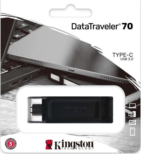 Dt70 256Gb Usb-C 3.2 Gen 1 Type-C Flash Bellek - Image 1