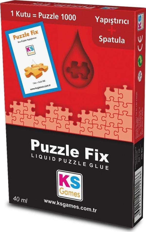 Ks Games Puzzle Yapıştırıcısı + Spatula (1000 Parçalık) T228 - Image 1