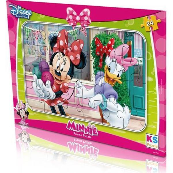 Ks Games Puzzle 24 Parça Minnie Mouse Frame 24X34Cm Min.704 - Image 1
