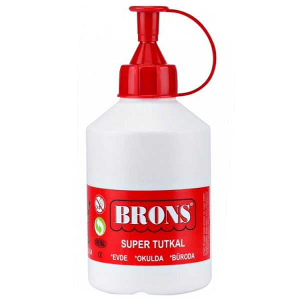 Brons Br-409 Tutkal 250 Gr Beyaz 6 Li (1 Paket 6 Adet) - Image 1