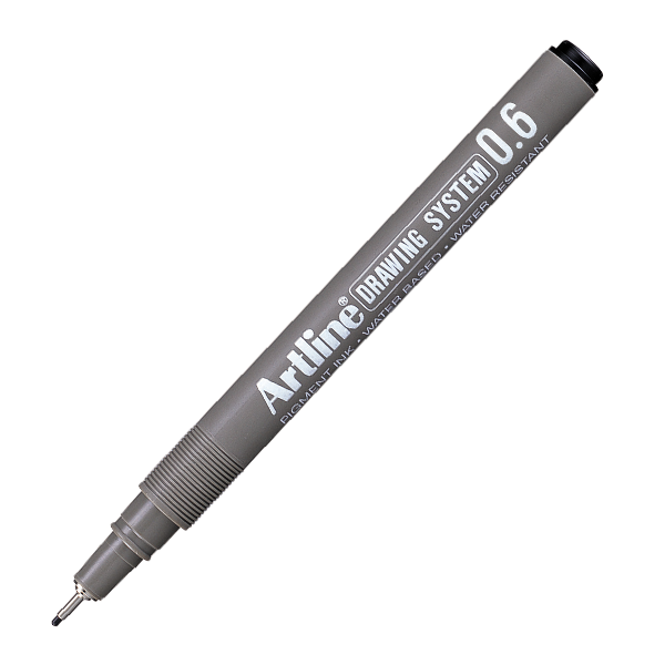 Artline Ek-236 Drawing System Çizim Kalemi 0.6 Mm Siyah (12 Li Kutu) - Image 1