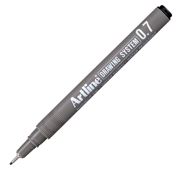 Artline Ek-237 Drawing System Çizim Kalemi 0.7 Mm Siyah (12 Li Kutu) - Image 1