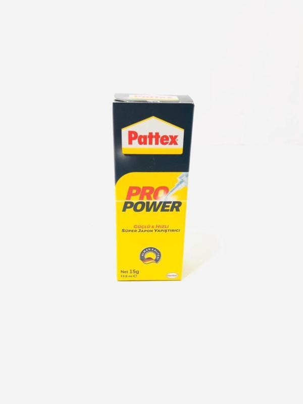 Pattex Süper Yapıstırıcı Likit 20 Gram Tr/En Pro Power Güçlü Hızlı Süper Japon Yapıştırıcı 1723117 - Image 1