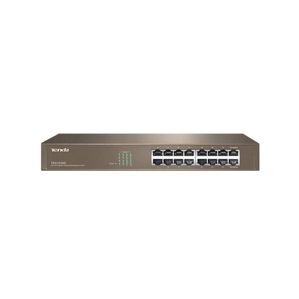 Teg1016D 16 Port 10-100-1000 Mbps Switch Hub Çelik Kasa Rack Mount - Image 1