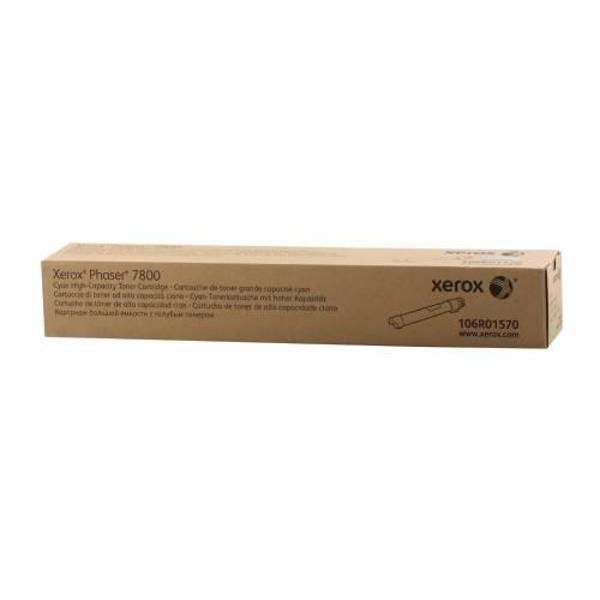 Phaser 7800 Yüksek Kapasite Cyan Mavi Toner 17.200 Sayfa 106R01570 - Image 1