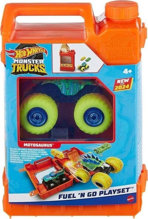 Mattel Oyuncak Hot Wheels Monster Trucks Taşınabilir Oyun Seti HXT04 - Image 1