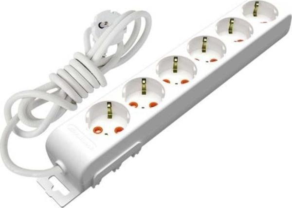 Ri-Tech 6 Lı 3 Metre Topraklı Grup Priz - Image 1