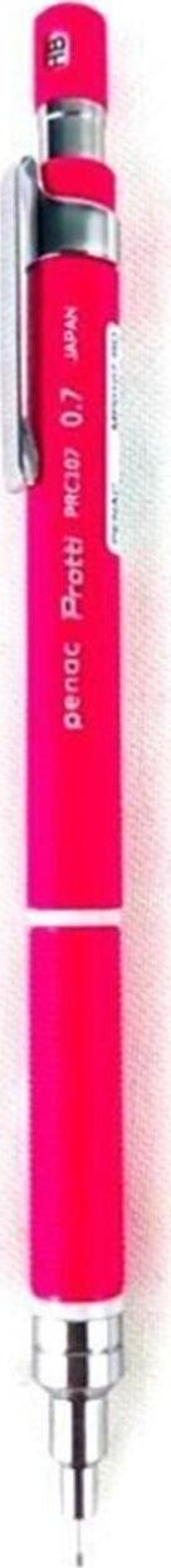 Penac Versatil Kalem (Mekanik Kurşun Kalem) Protti 0.7 Mm Red Prc 107 MP0107-RD-DZ - Image 1