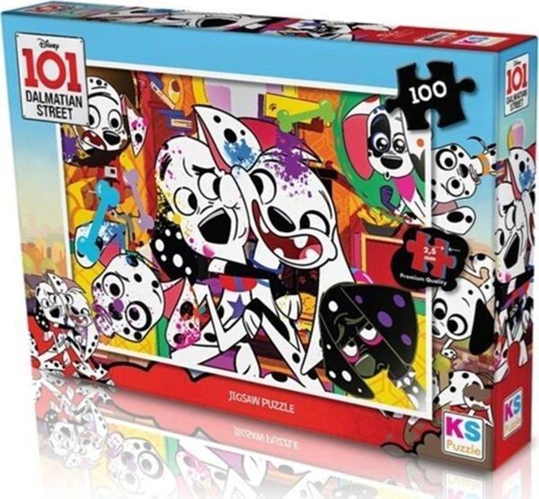Ks Games Puzzle 100 Parça 101 Dalmatian 714 - Image 1