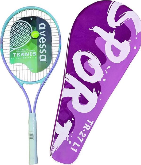 Avessa TR-127L Tenis Raket Set Mor L1  - Image 1