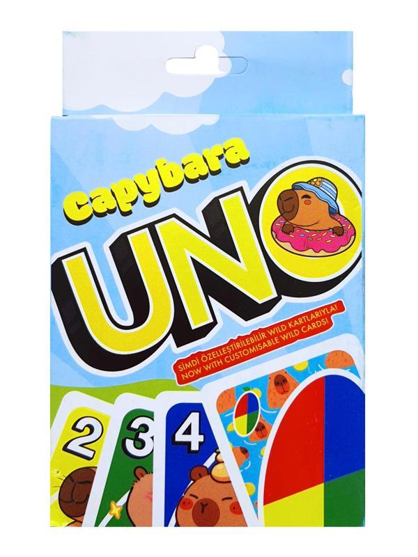 Resimli Uno Capybara Oyun Kartı - Image 1