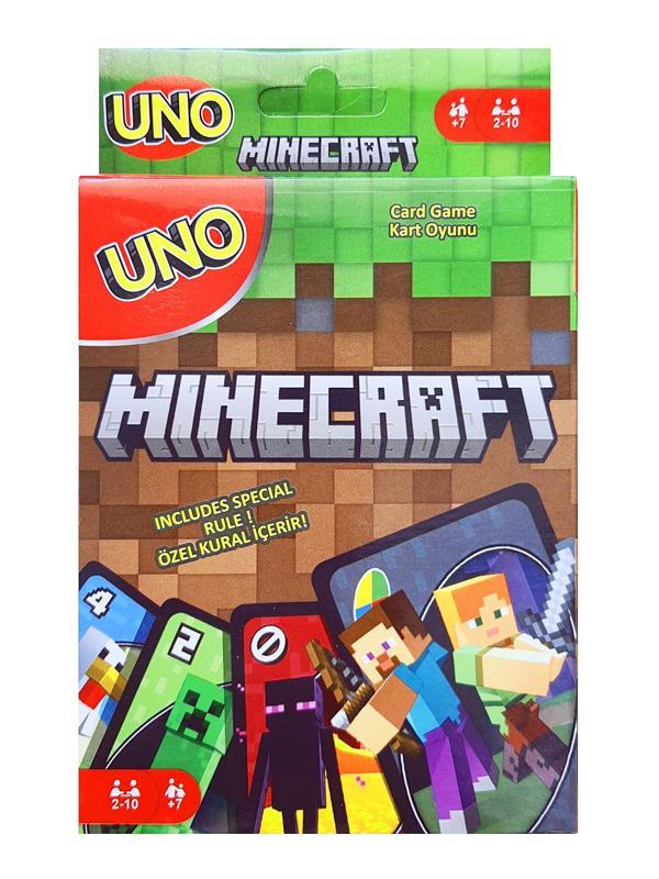Resimli Uno Minecraft Oyun Kartı - Image 1