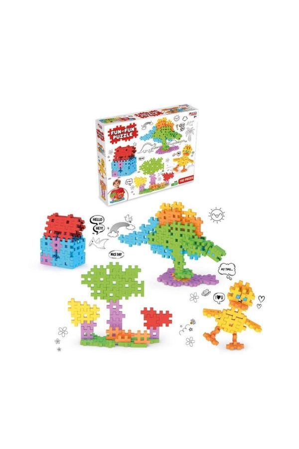 Dede Oyuncak Fun Fun Puzzle Lego 192 Parça 03906 - Image 1