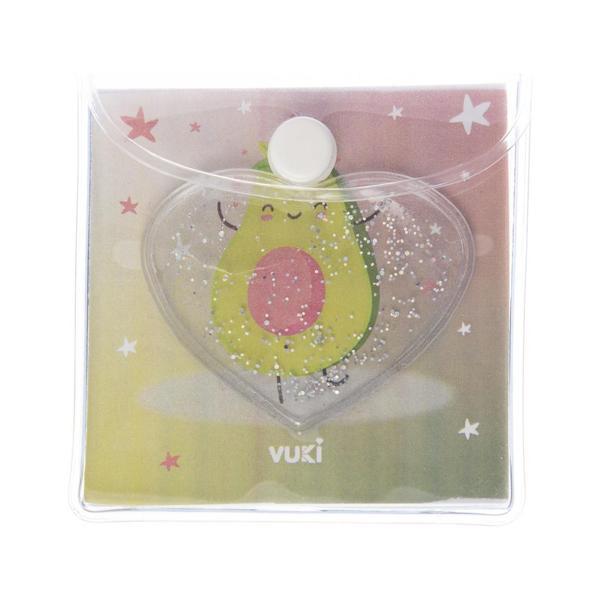 Vuki Küp Bloknot Simli Sulu 6,3X6,3Cm Avokado 350 Yaprak Vk-0111-4 - Image 1