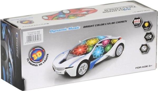 Ctoy Oyuncak 3D Işıklı Pilli ve Sesli Araba 89-128B - Image 1