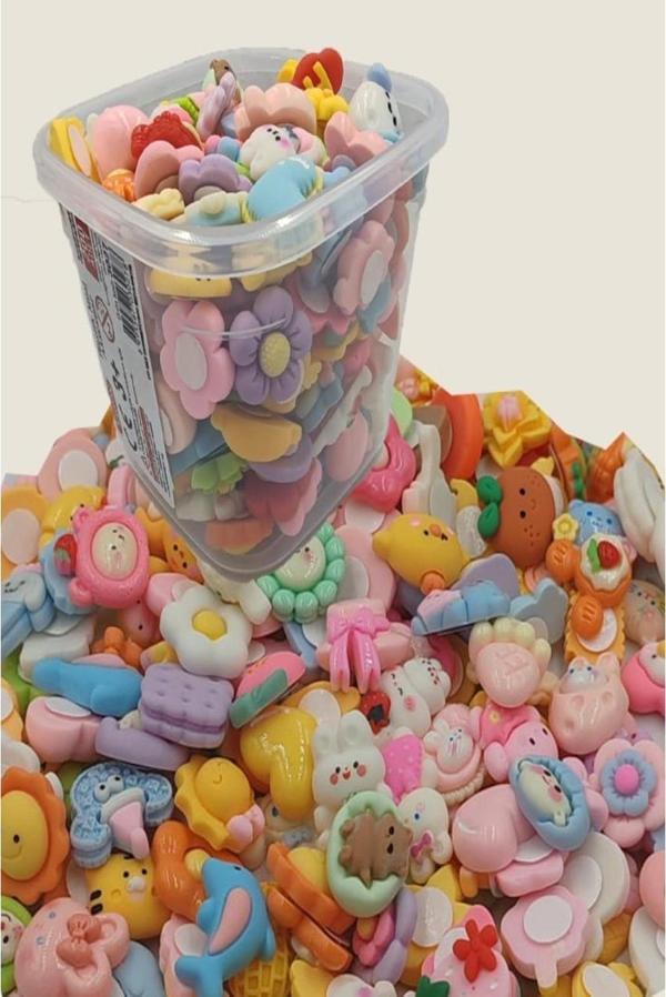 Vagon Plastik 3D Mini Aksesuar 200 Lü 3027 - Image 1