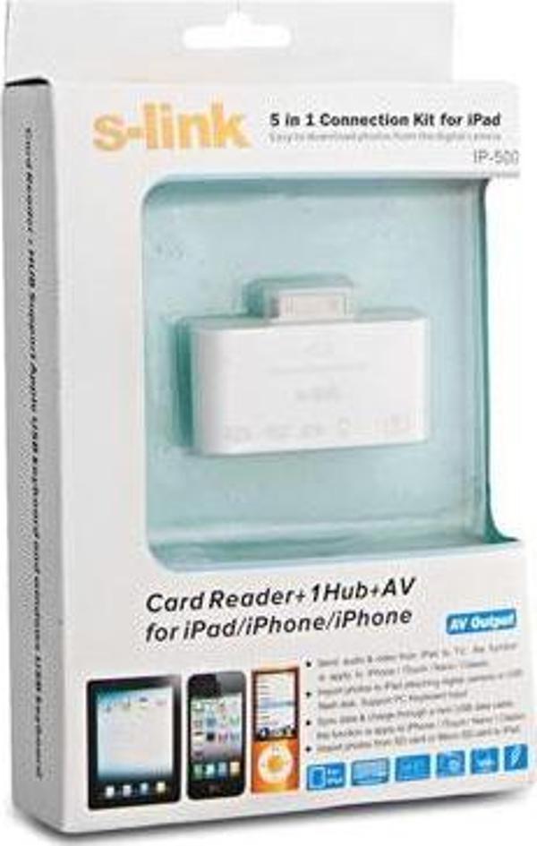 İp-500 İpod-İphone-İpad 5İn1 Av + Kamera Kablosu - Image 1