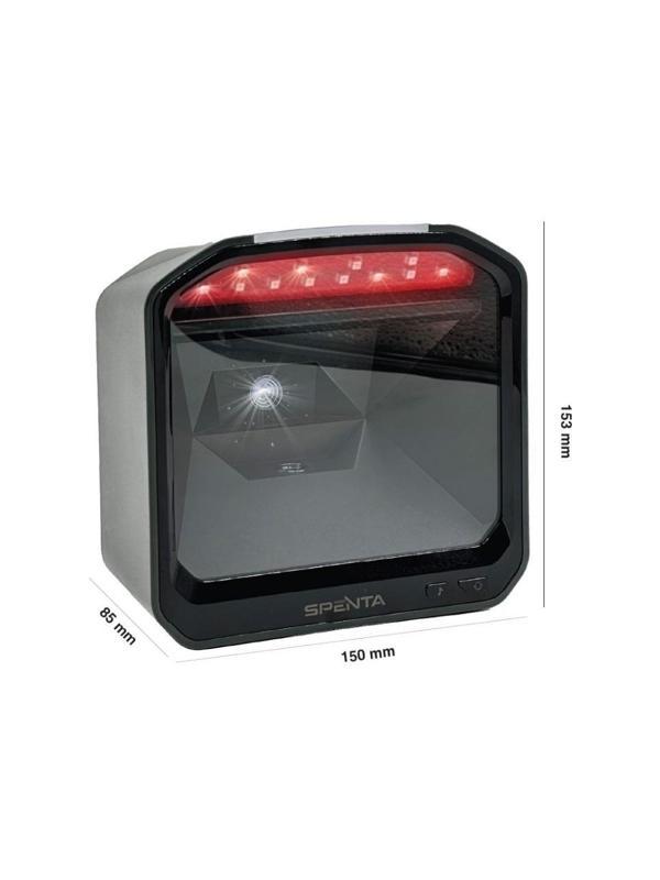 Spenta ST-6300 Masaüstü 2D Omni Barkod Okuyucu  - Image 1