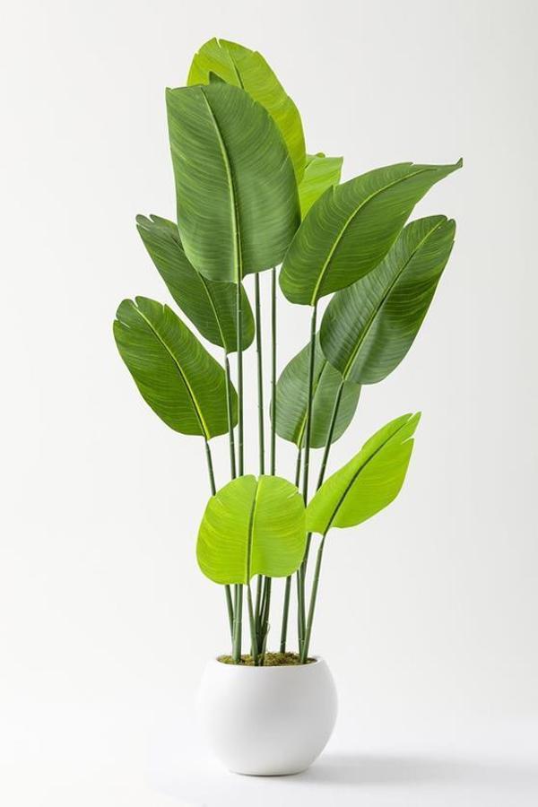 Yapay Starliçe Ağacı 160 Cm Geniş Yapraklı Plastik Küre Saksı - Image 1