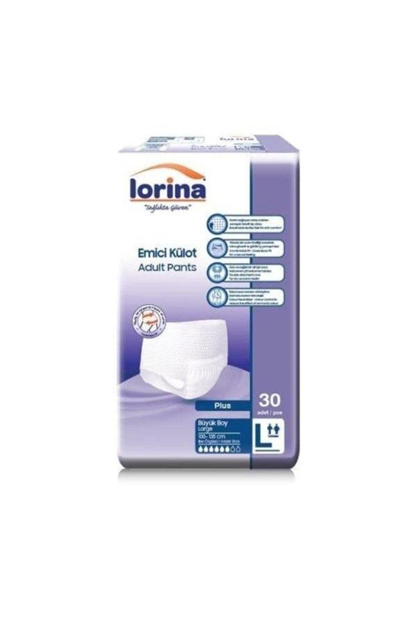 Lorina 6 Damla Emici Külot Büyük Boy Large 30 Adet - Image 1