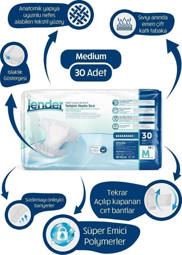 Jender Bel Bantlı M 30'Lu - Image 1
