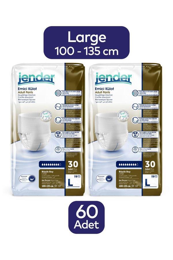Jender Emici Külot Hasta Bezi Süper Emici 60 Adet - Image 1