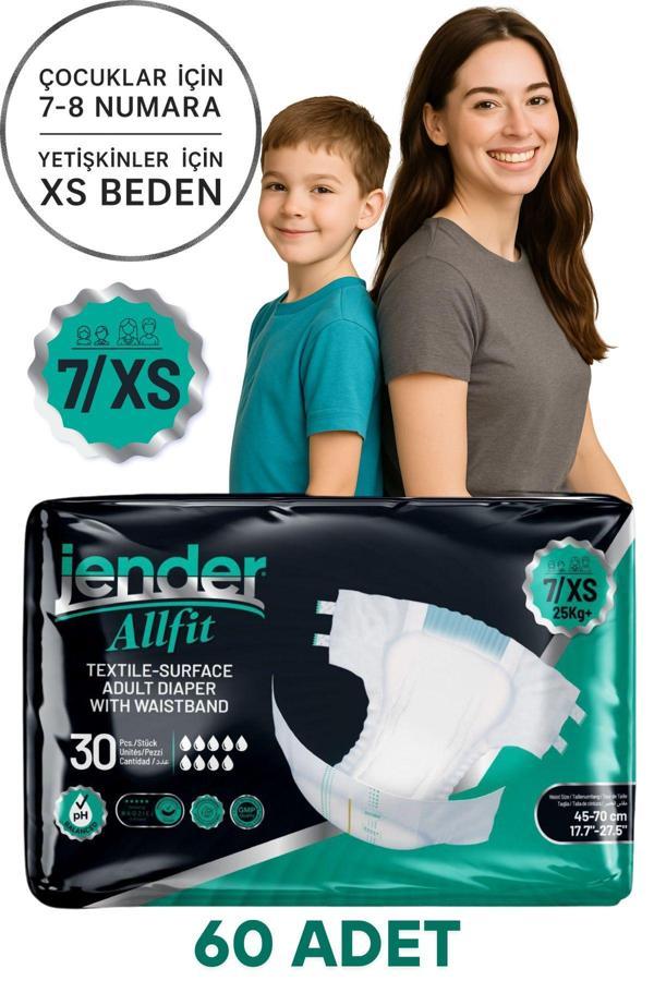 Jender Bel Bantlı Hasta Bezi Xs X2 Adet - Image 1