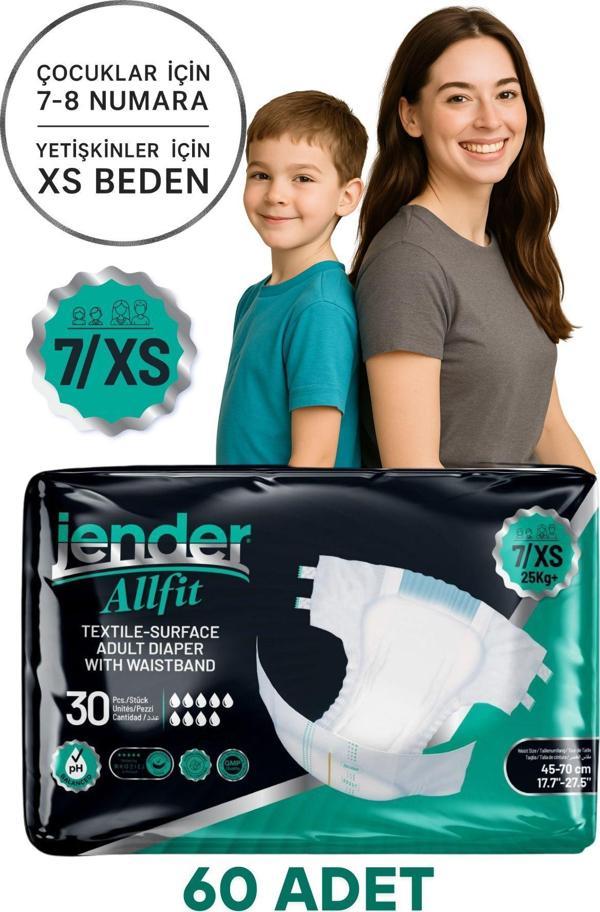 Jender Bel Bantlı Hasta Bezi Xs X2 Adet - Image 1