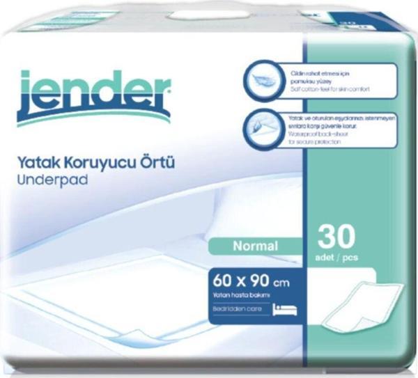 Jender Yatak Koruyucu Örtü 60X90 30'Lu 3 Paket - Image 1
