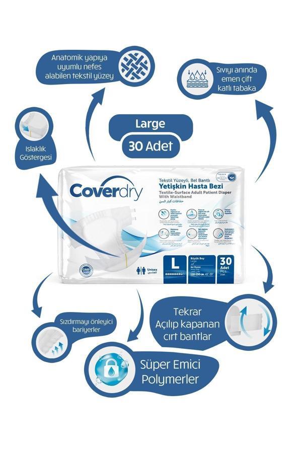 Coverdry Bel Bantlı L 30’Lu - Image 1