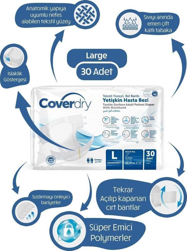Coverdry Bel Bantlı L 30’Lu - Image 1