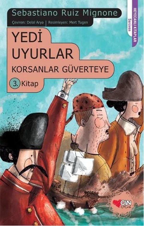 Korsanlar Güverteye 3 - Yedi Uyurlar - Can Çocuk Yayınları - Image 1