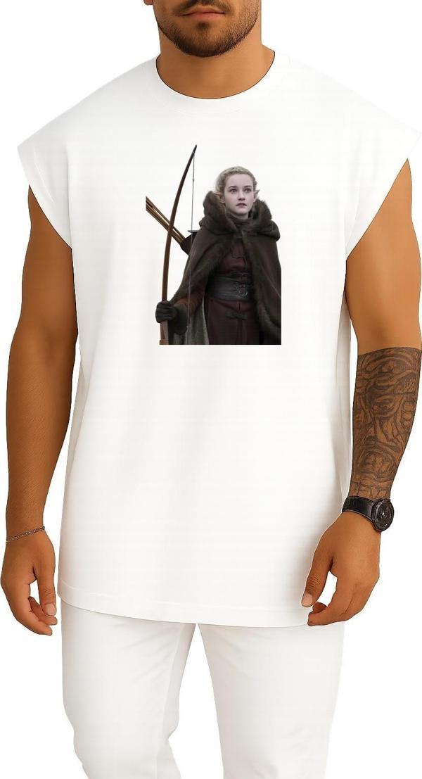 Oversize Maniac Ellie Landsberg Göğüs Tasarımlı Atlet - Image 1